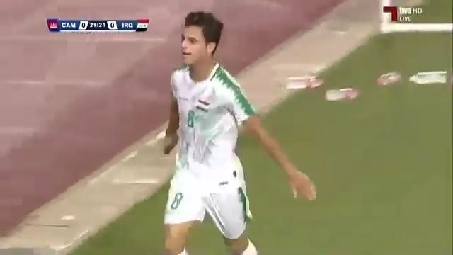 خلاصه بازی کامبوج 0-4 عراق (مقدماتی جام جهانی 2022)