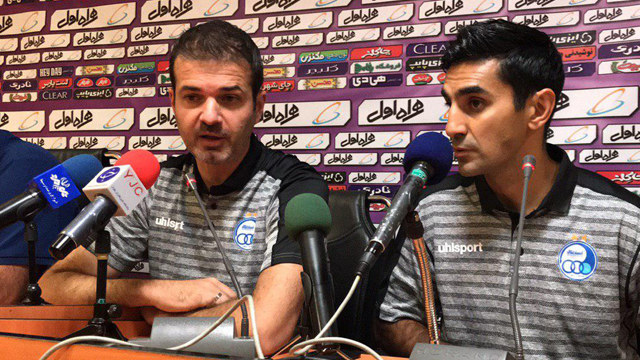 اختصاصی/ کنفرانس خبری استراماچونی پیش از بازی با فجرسپاسی