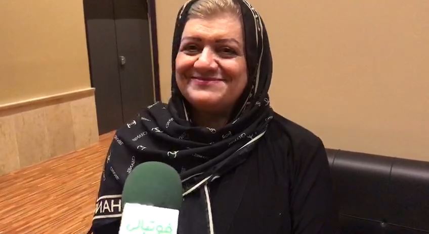 اختصاصی/ صحبت های فریده شجاعی همسر مرحوم پورحیدری پس از تماشای فیلم آبی به رنگ آسمان