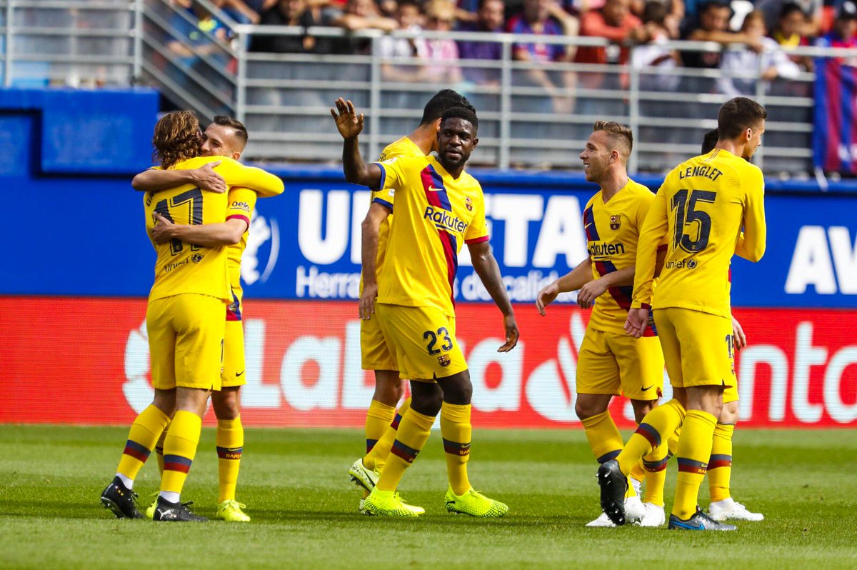 خلاصه بازی ایبار 0-3 بارسلونا