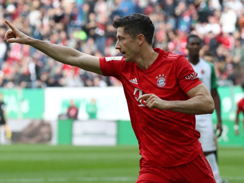 گلزنی لواندوفسکی در هشتمین بازی پیاپی برای بایرن مونیخ در بوندسلیگا