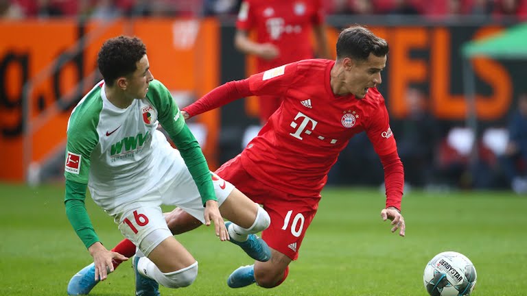 خلاصه بازی آگزبورگ 2-2 بایرن مونیخ