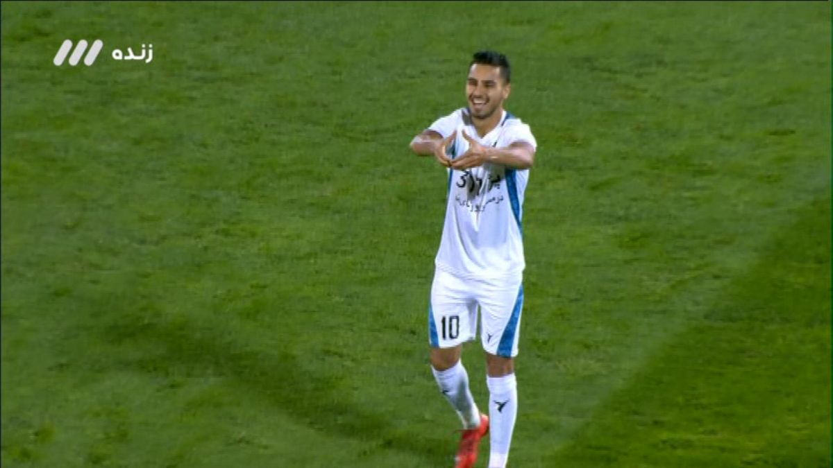 گل اول پیکان به پرسپولیس (سعید واسعی)