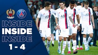 بازی نیس 1-4 پاری سن ژرمن از نگاه دوربین باشگاه پاری سن ژرمن