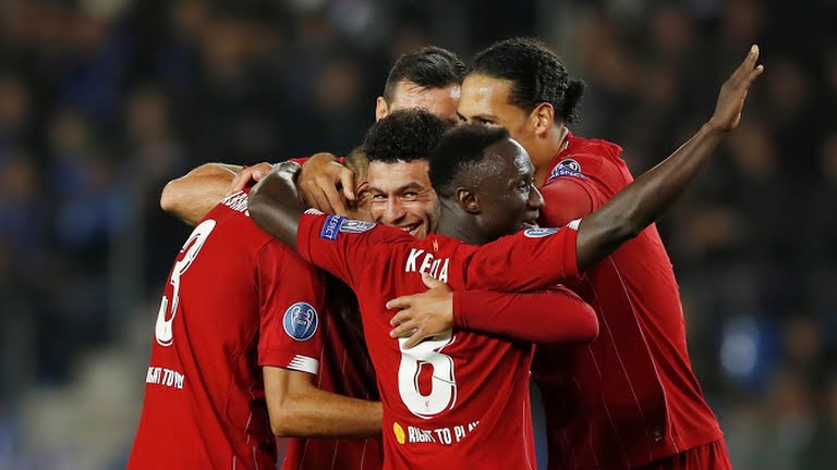 گل دوم لیورپول به خنک (چمبرلین)