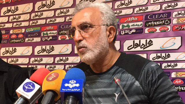 اختصاصی/ کنفرانس خبری حسین فرکی، سرمربی پیکان پیش از بازی با ذوب آهن