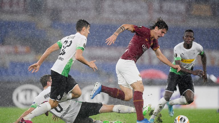 خلاصه بازی رم 1-1 مونشن گلادباخ