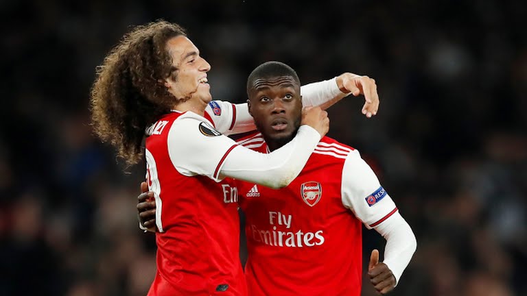 2 سوپرگل کاشته په په برای آرسنال مقابل ویتوریا گیمارش