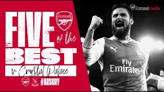 گل های برتر آرسنال مقابل کریستال پالاس در لیگ جزیره