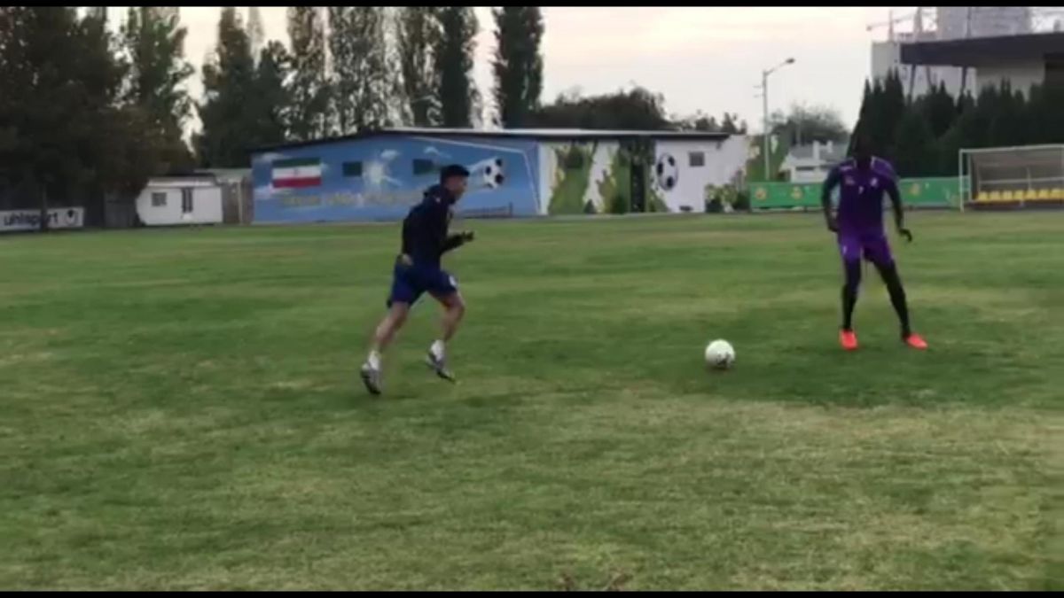 اختصاصی/ تمرین دیاباته و سجاد آقایی مهاجمان استقلال در مرکز تیم های ملی