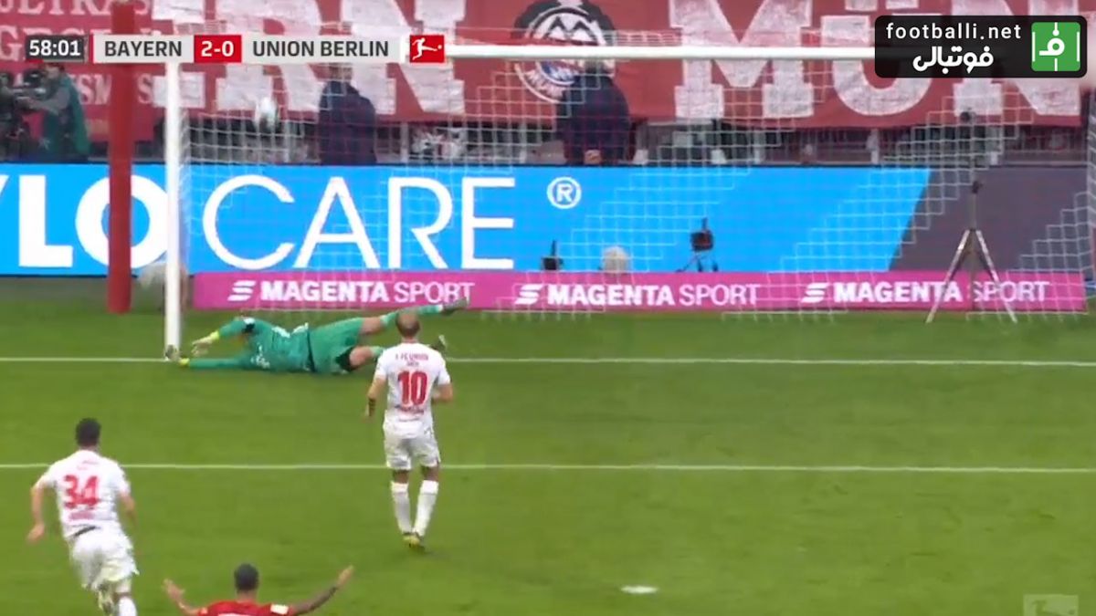 گل اول یونیون به بایرن مونیخ (پولتر)