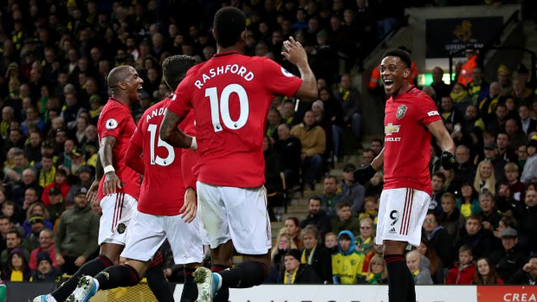 خلاصه بازی نوریچ 1-3 منچستر یونایتد