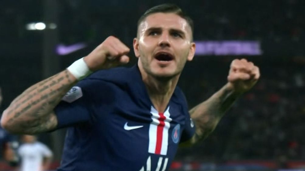 گل دوم پاری سن ژرمن به مارسی (ایکاردی)