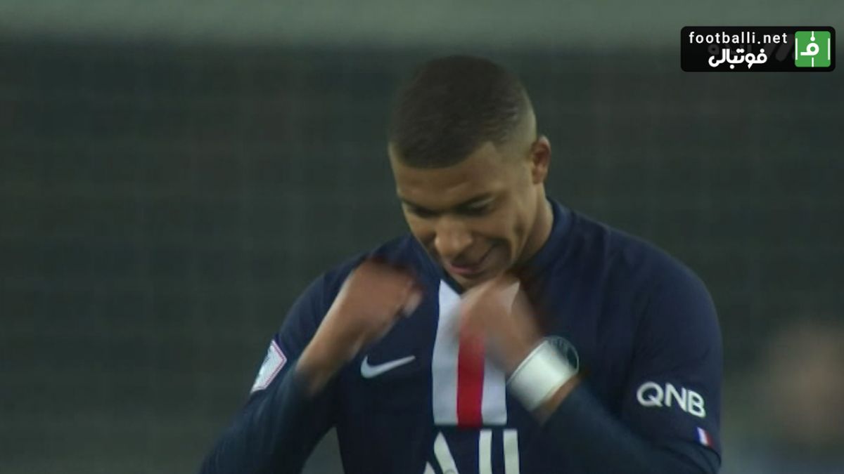 گل چهارم پاری سن ژرمن به مارسی (امباپه)