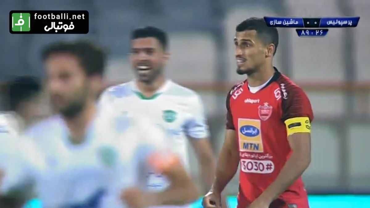 اعلام خطای پنالتی برای پرسپولیس و ضربه چیپ علیپور