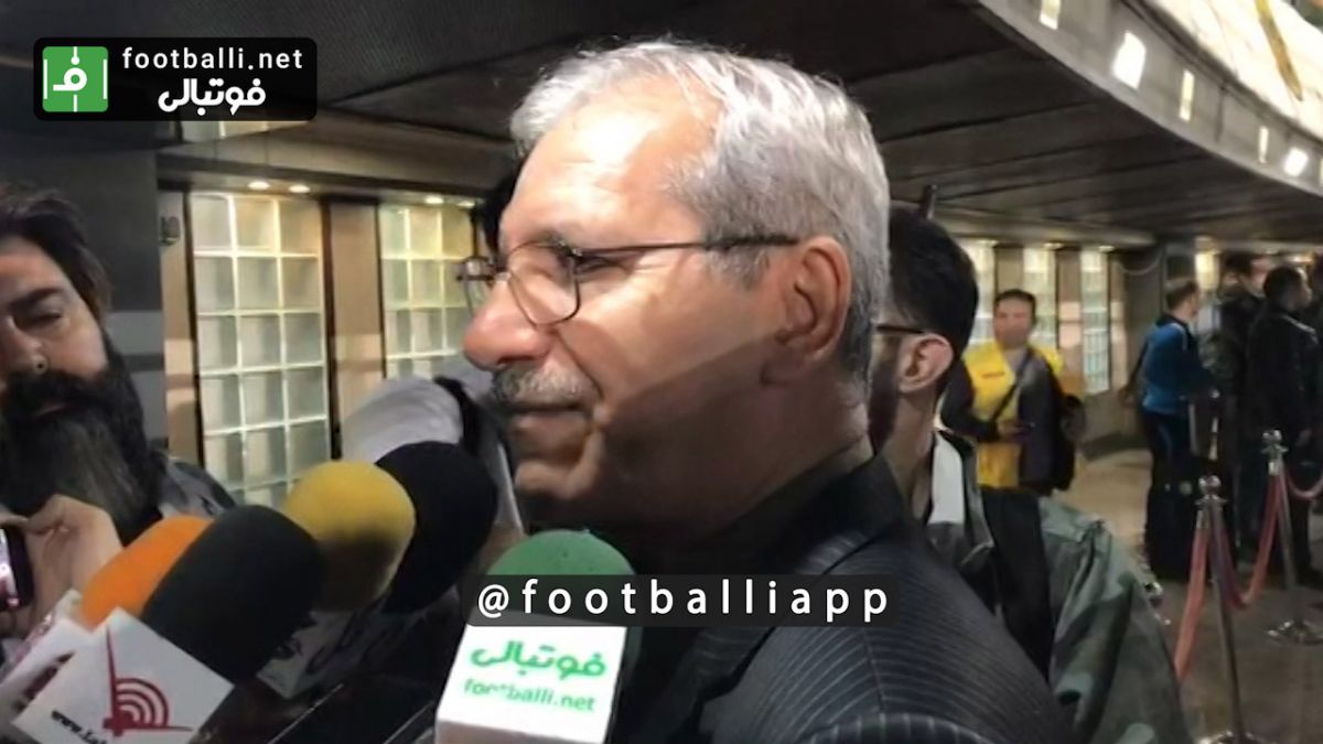 اختصاصی/گفت و گو با هوشنگ نصیرزاده پس از بازی پرسپولیس - ماشین سازی