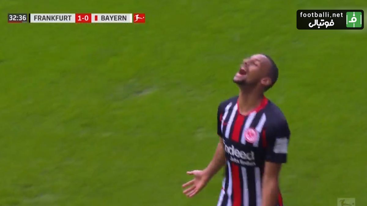 گل دوم اینتراخت فرانکفورت به بایرن مونیخ (ساو)