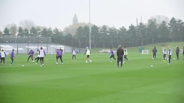 تمرینات منچستر سیتی برای تقابل با آتالانتا