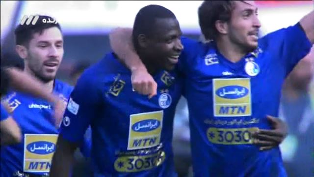 گل دوم استقلال به صنعت نفت آبادان (دیاباته)