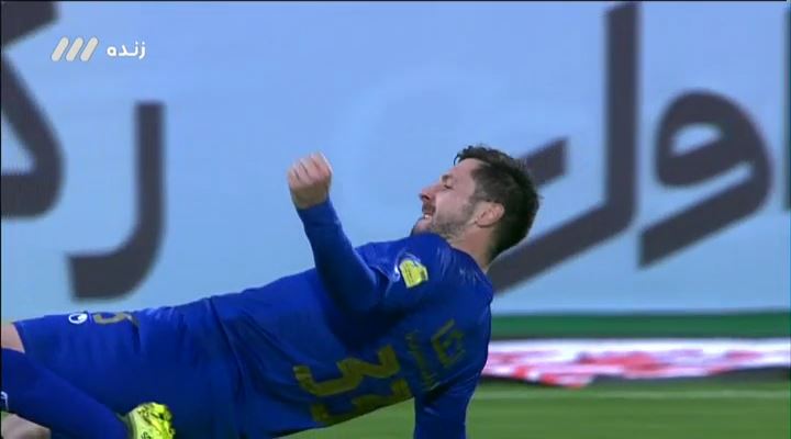 گل پنجم استقلال به صنعت نفت آبادان (میلیچ)