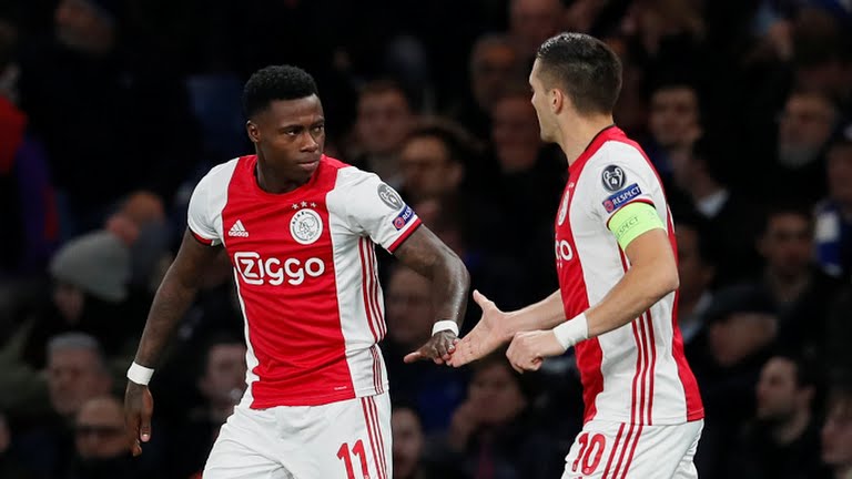 گل اول آژاکس به چلسی (گل به خودی تامی آبراهام)