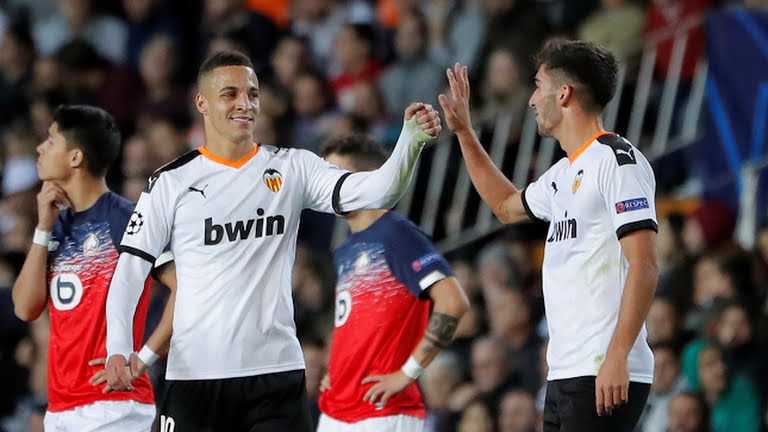 خلاصه بازی والنسیا 4-1 لیل