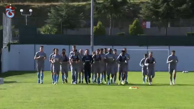 تمرین ترابزون اسپور برای بازی با کراسنودار