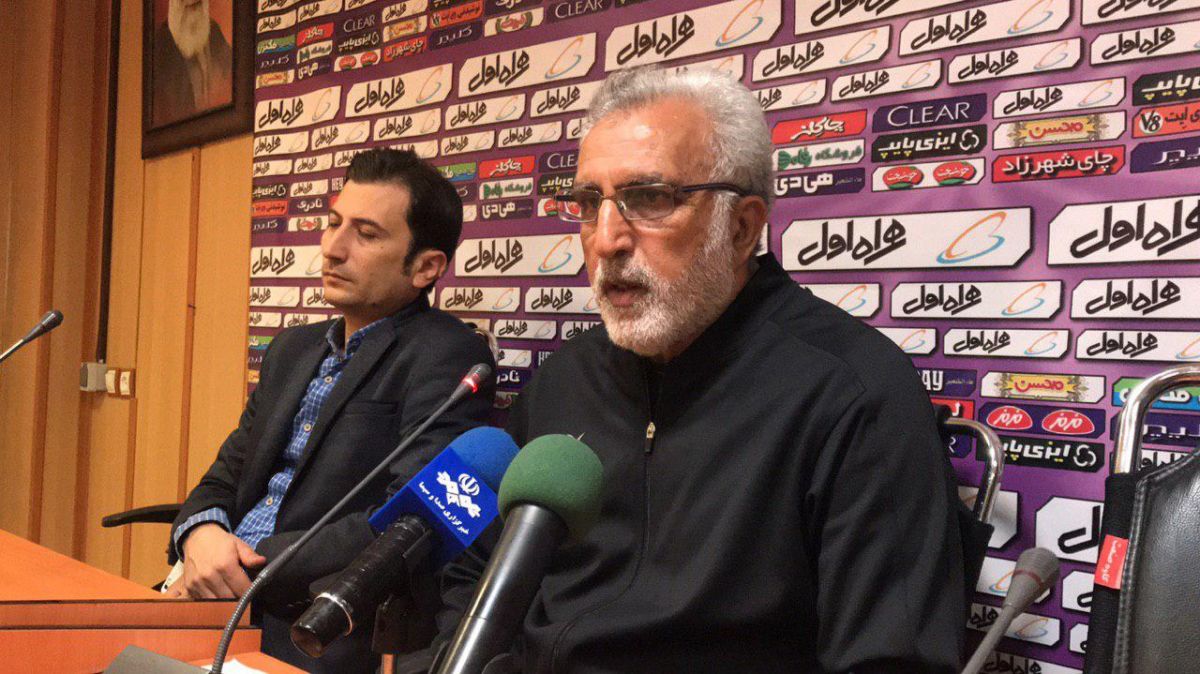 اختصاصی/ کنفرانس خبری حسین فرکی سرمربی پیکان پیش از تقابل با سایپا