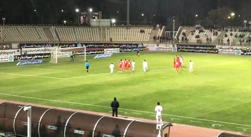 اختصاصی/ گل سوم جوانان ایران به جوانان قرقیزستان از روی نقطه پنالتی