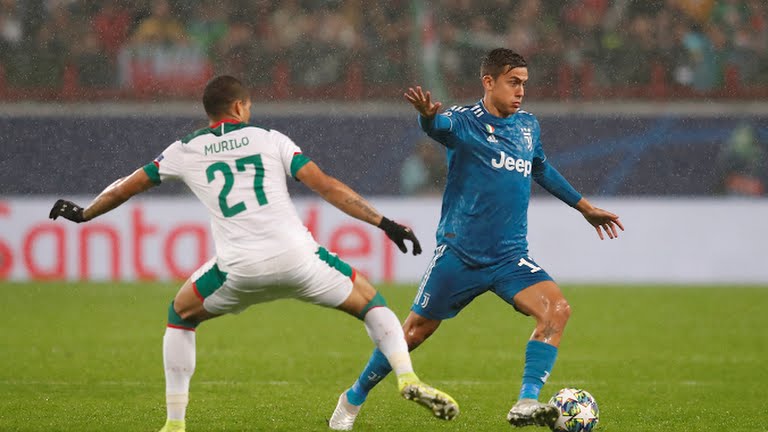 گل دوم یوونتوس به لوکوموتیو مسکو (داگلاس کاستا)