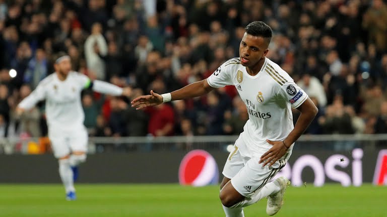 گل دوم رئال مادرید به گالاتاسرای (دبل رودریگو)