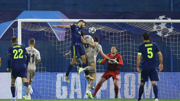 خلاصه بازی دینامو زاگرب 3-3 شاختار