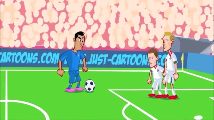 انیمیشن طنز / رمزی مانع گلزنی رونالدو مقابل لوکوموتیو