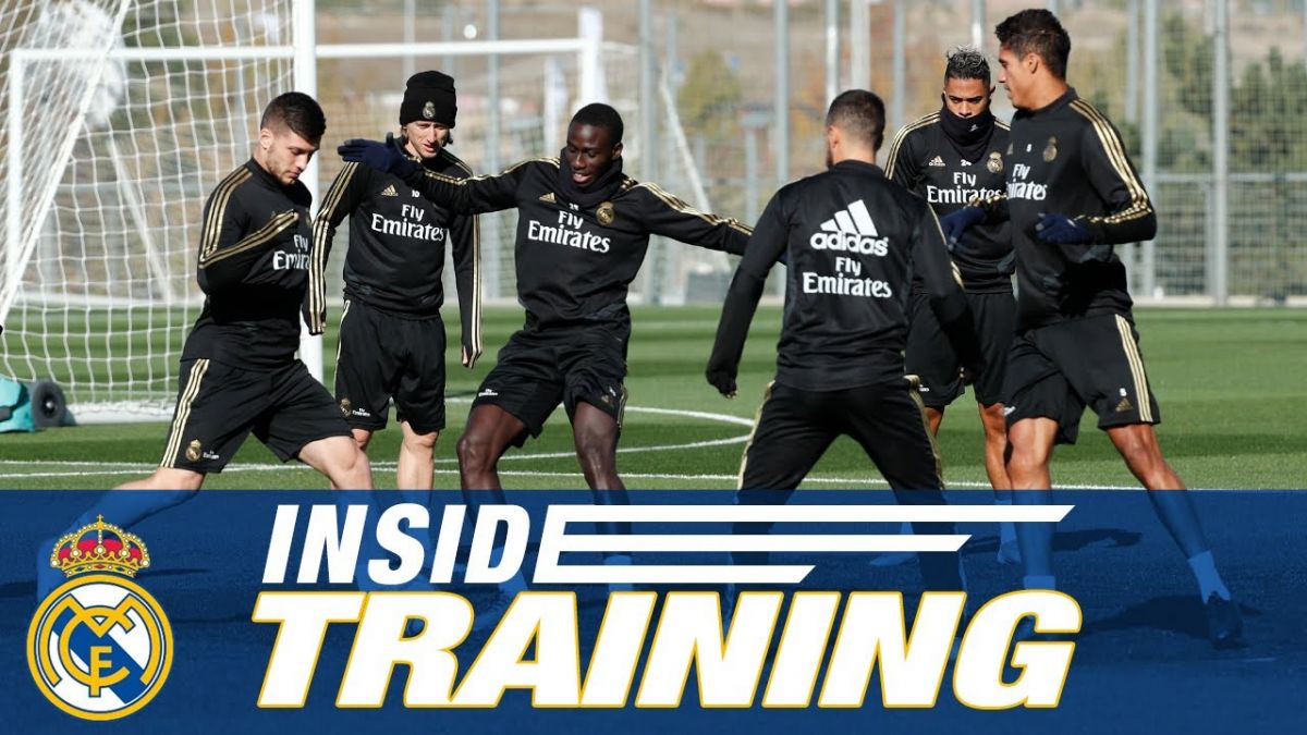 تمرین رئال مادرید برای تقابل با ایبار