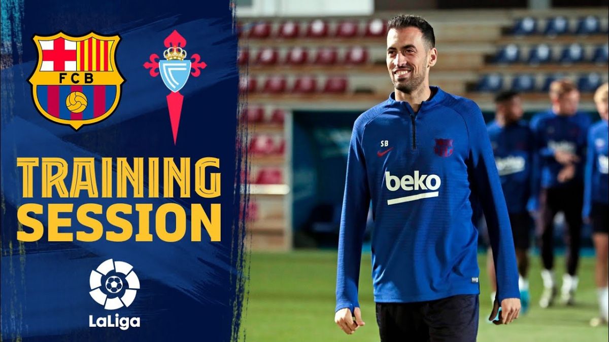 آخرین تمرین بارسلونا برای تقابل با سلتاویگو