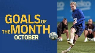 گل های برتر باسلونا در تمرینات ماه اکتبر 2019