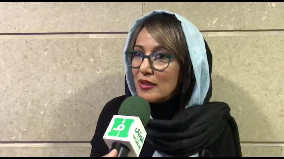 اختصاصی/ صحبت های پانته آ بهرام بعد از تماشای فیلم آبی به رنگ آسمان