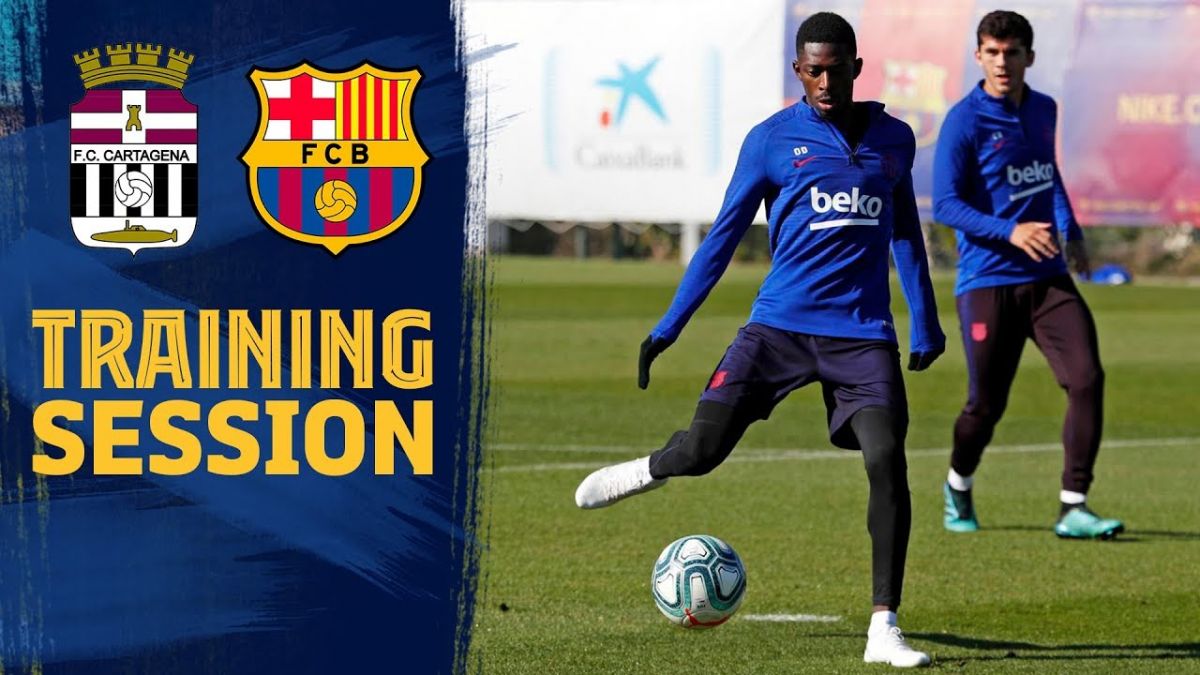 تمرین بارسلونا (21 آبان)