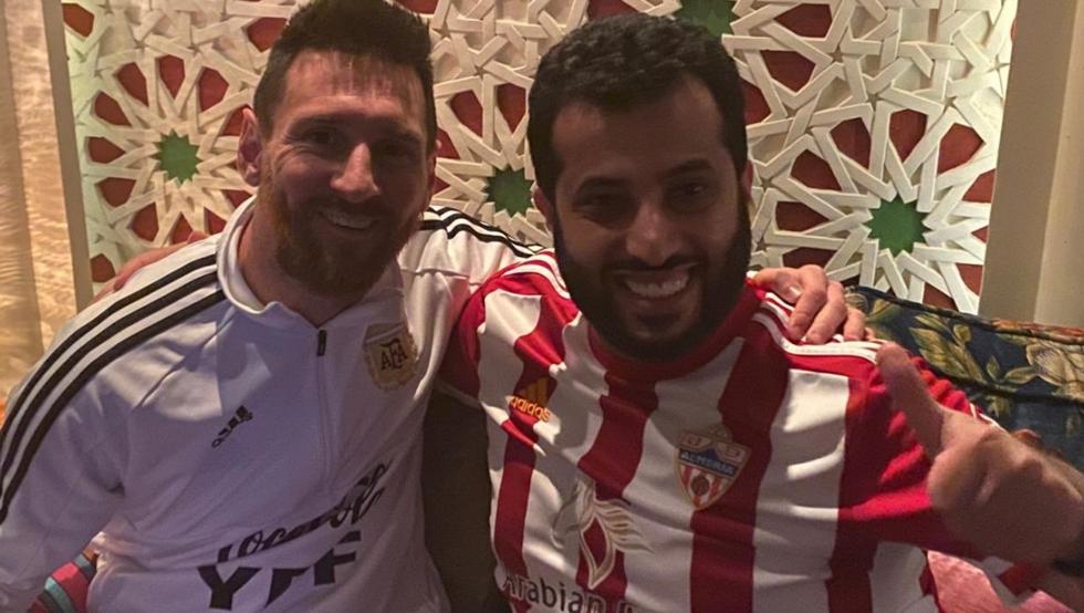 شیخ عرب به مسی: امیدوارم تا 5سال دیگر تو را در آلمریا ببینم