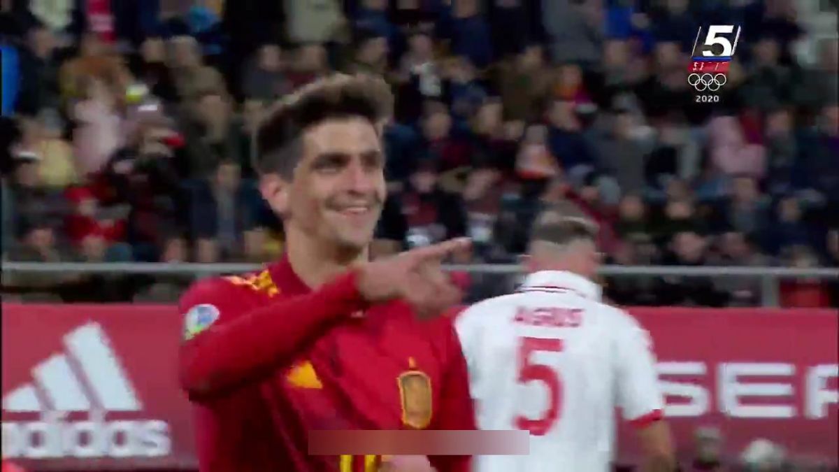 گل ششم اسپانیا به مالت (جرارد مورنو)