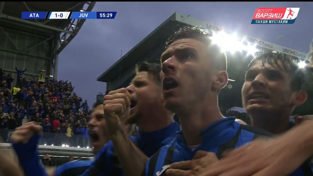 گل اول آتالانتا به یوونتوس (رابین گوسنس)