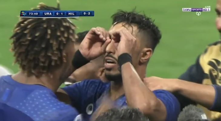 گل اول الهلال به اوراواردز (سالم الدوساری)
