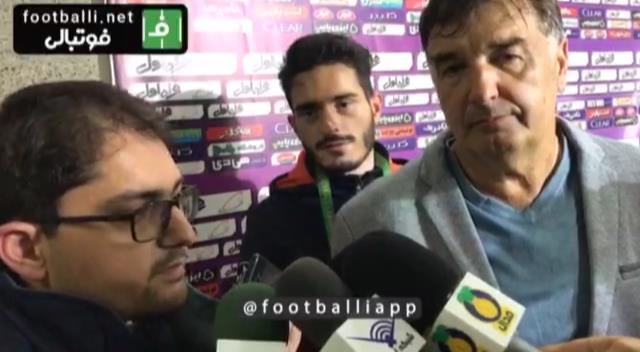 اختصاصی/ صحبت های میشو کرستیچویچ سرمربی شاهین بوشهر بعد از بازی سایپا