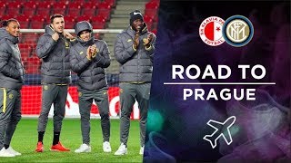 حواشی سفر بازیکنان اینتر به پراگ برای بازی با اسلاویا پراگ