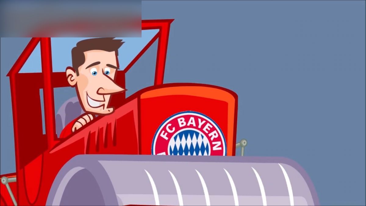 انیمیشن طنز بازی ستاره سرخ بلگراد 0-6 بایرن مونیخ