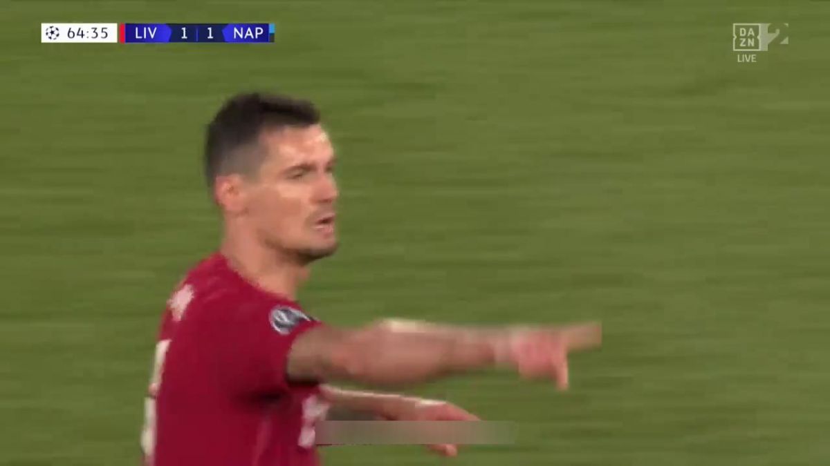 گل اول لیورپول به ناپولی (لوورن)