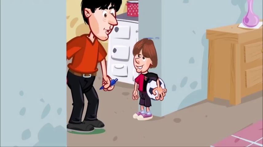 انیمیشن طنز از نحوه پیوستن لیونل مسی به بارسلونا