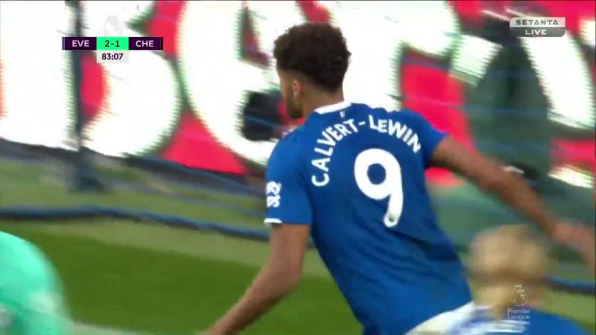 گل سوم اورتون به چلسی (کالورت لوین)