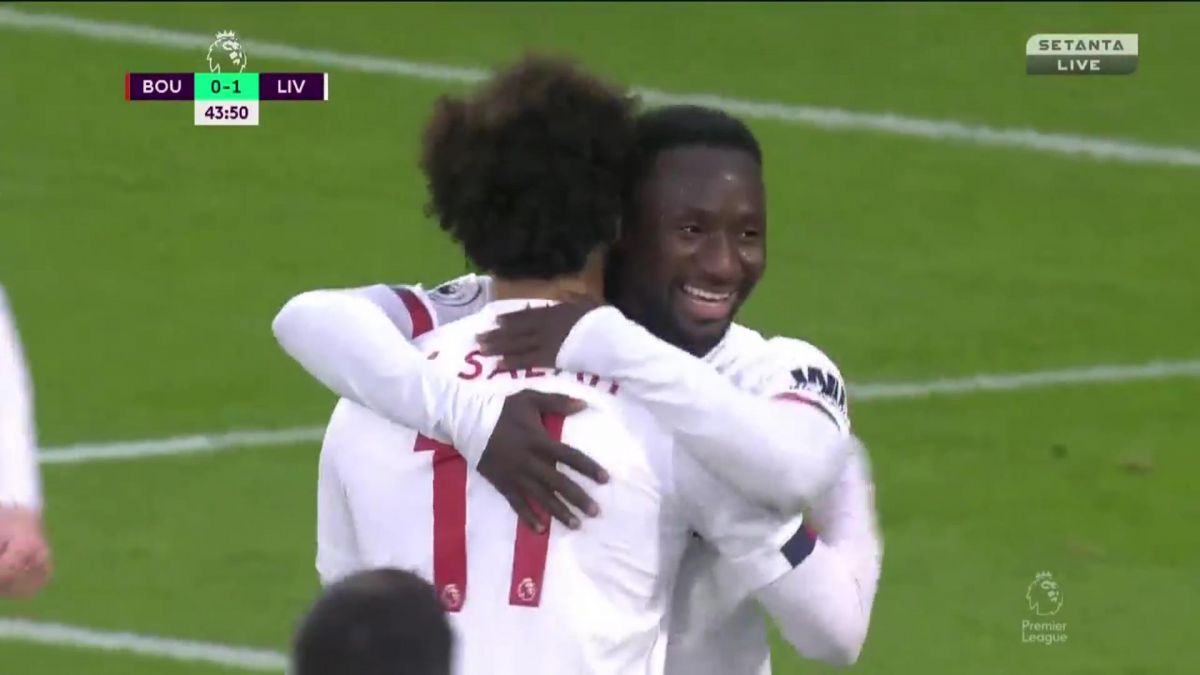 گل دوم لیورپول به بورنموث (کیتا)