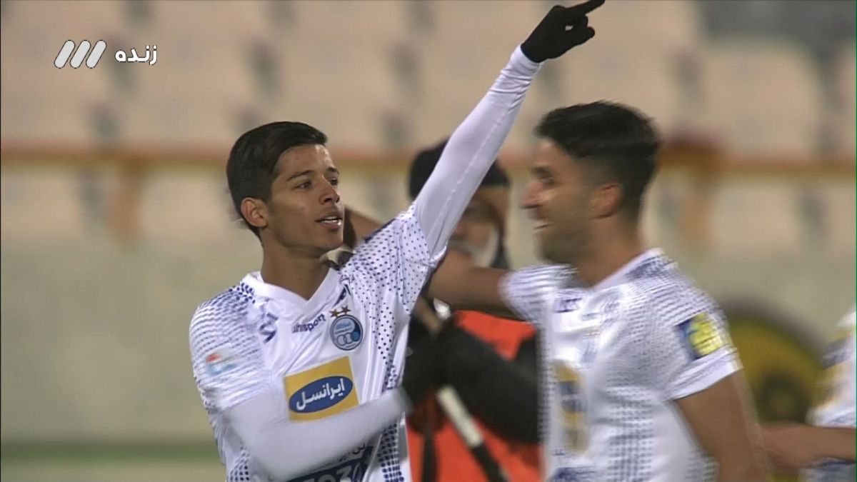 گل اول استقلال به پیکان (سوپرگل مهدی قائدی)